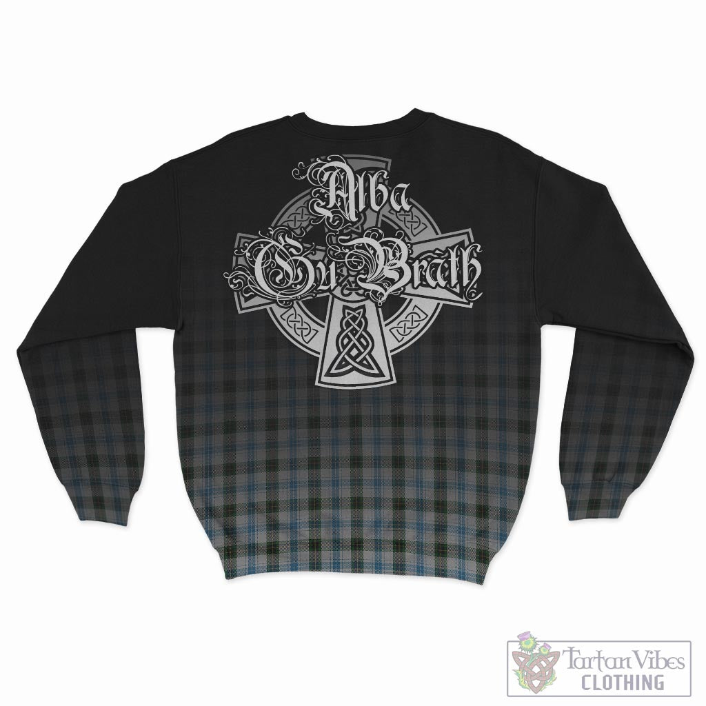 Tartan Vibes Clothing Henderson Dress Tartan Sweatshirt Featuring Alba Gu Brath Family Crest Celtic Inspired