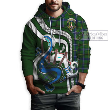 Henderson Tartan Hoodie with Epic Bagpipe Style