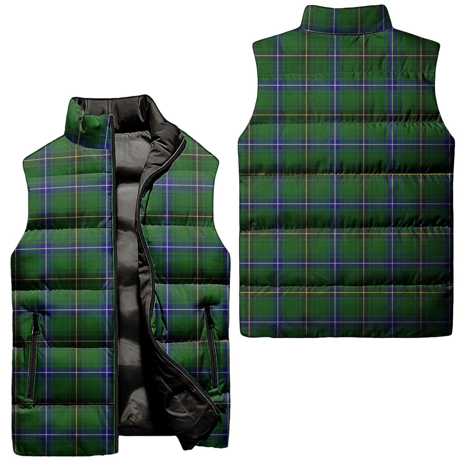 Henderson Modern Tartan Sleeveless Puffer Jacket Unisex - Tartanvibesclothing