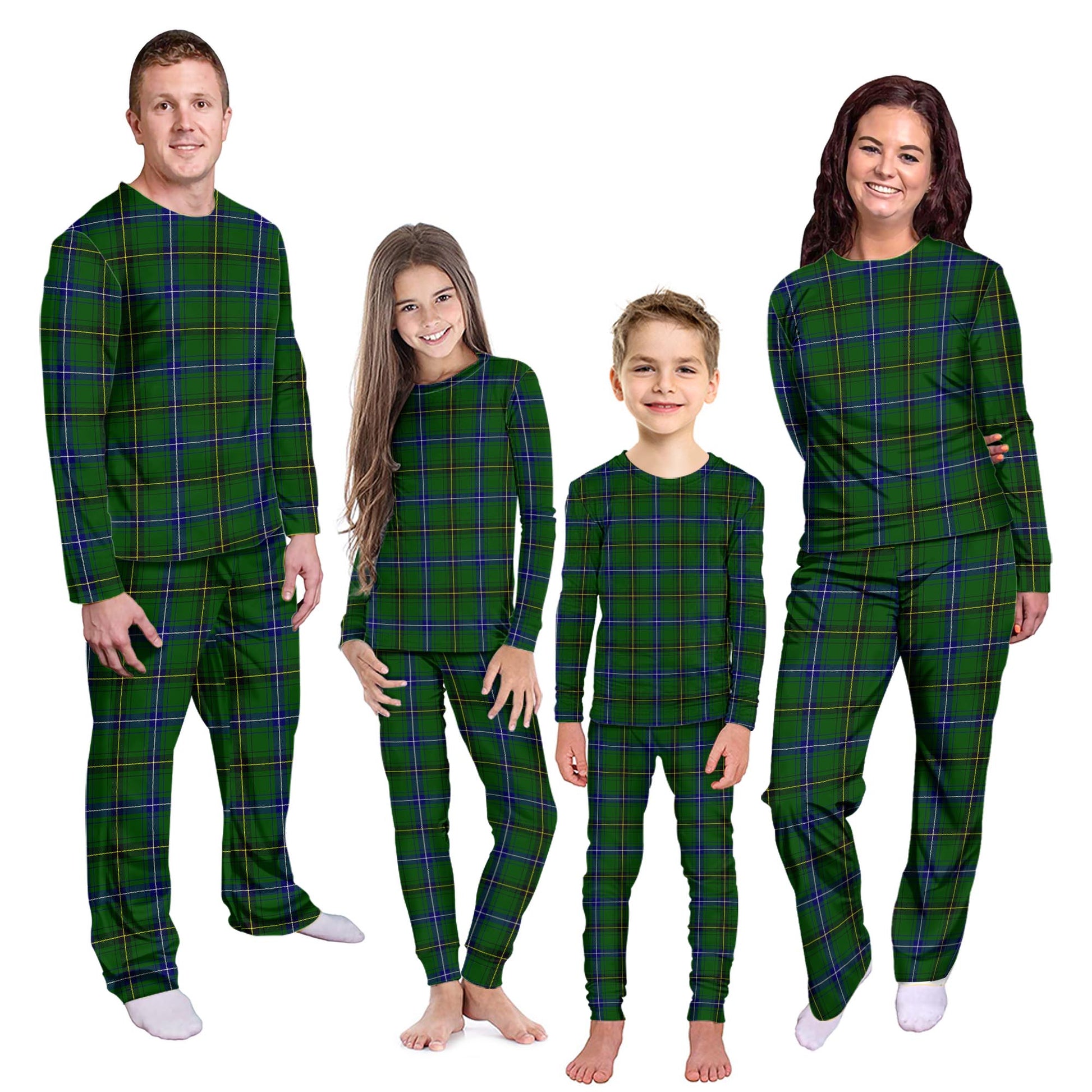 Henderson Tartan Pajamas Family Set Kid - Tartan Vibes Clothing