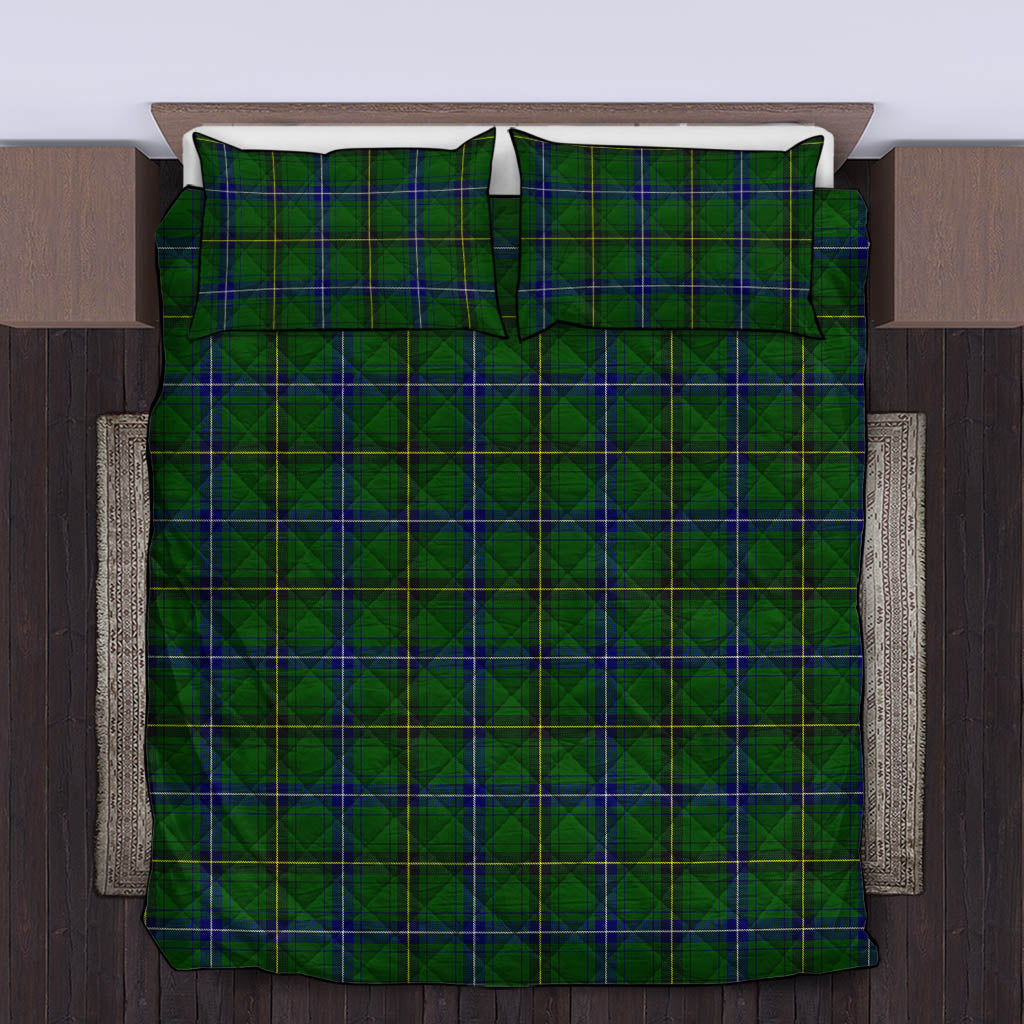 Henderson Tartan Quilt Bed Set King - Tartan Vibes Clothing