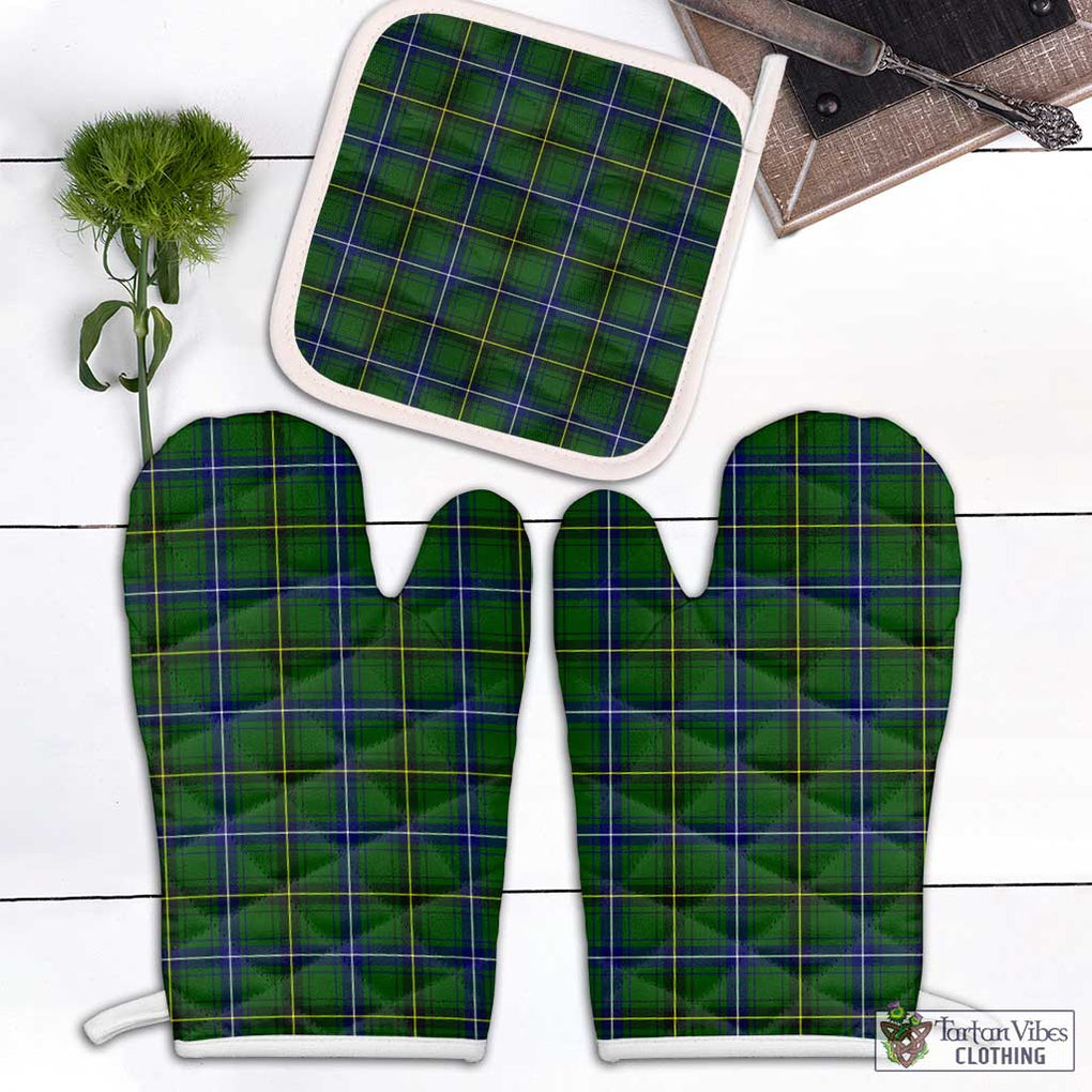 Henderson Tartan Combo Oven Mitt & Pot-Holder Combo 1 Oven Mitt & 1 Pot-Holder White - Tartan Vibes Clothing