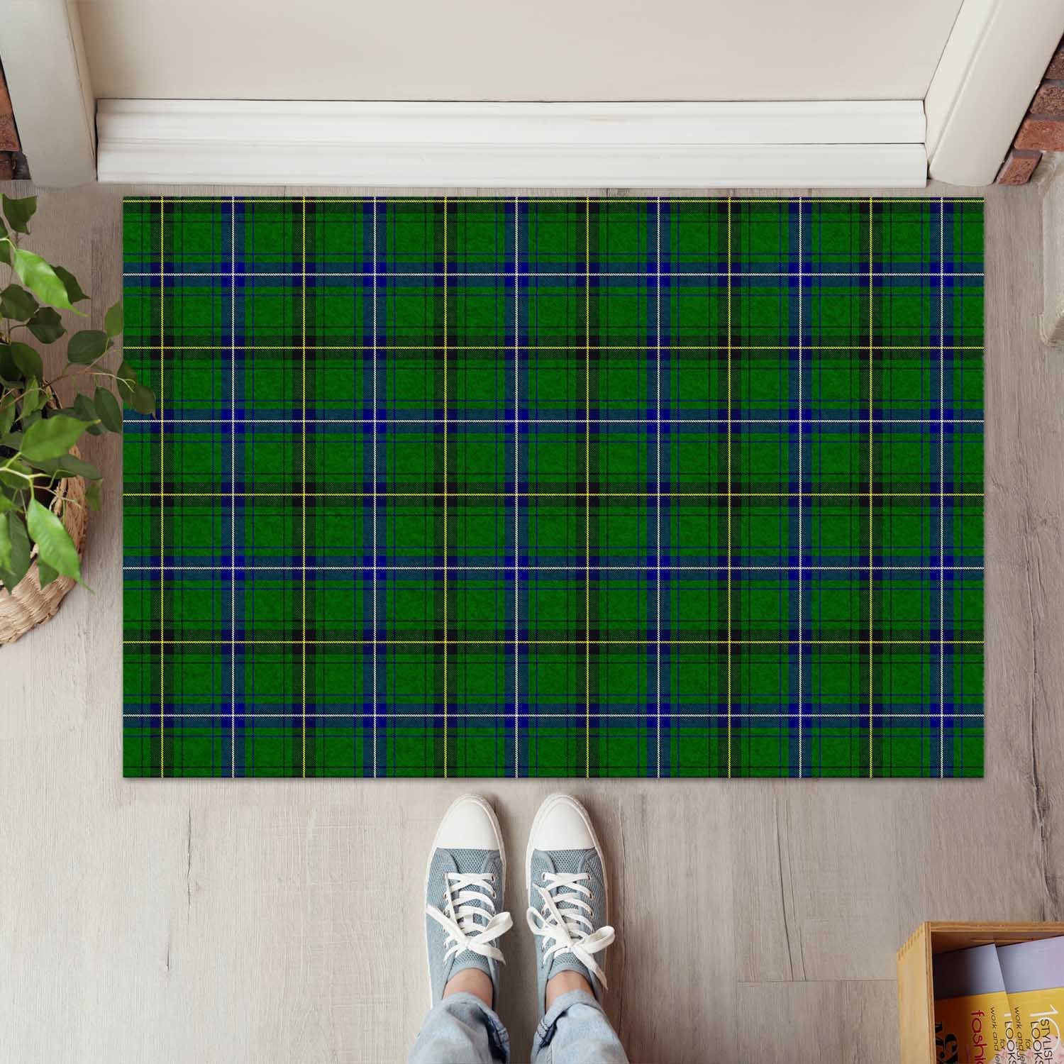 Henderson Modern Tartan Door Mat - Tartanvibesclothing