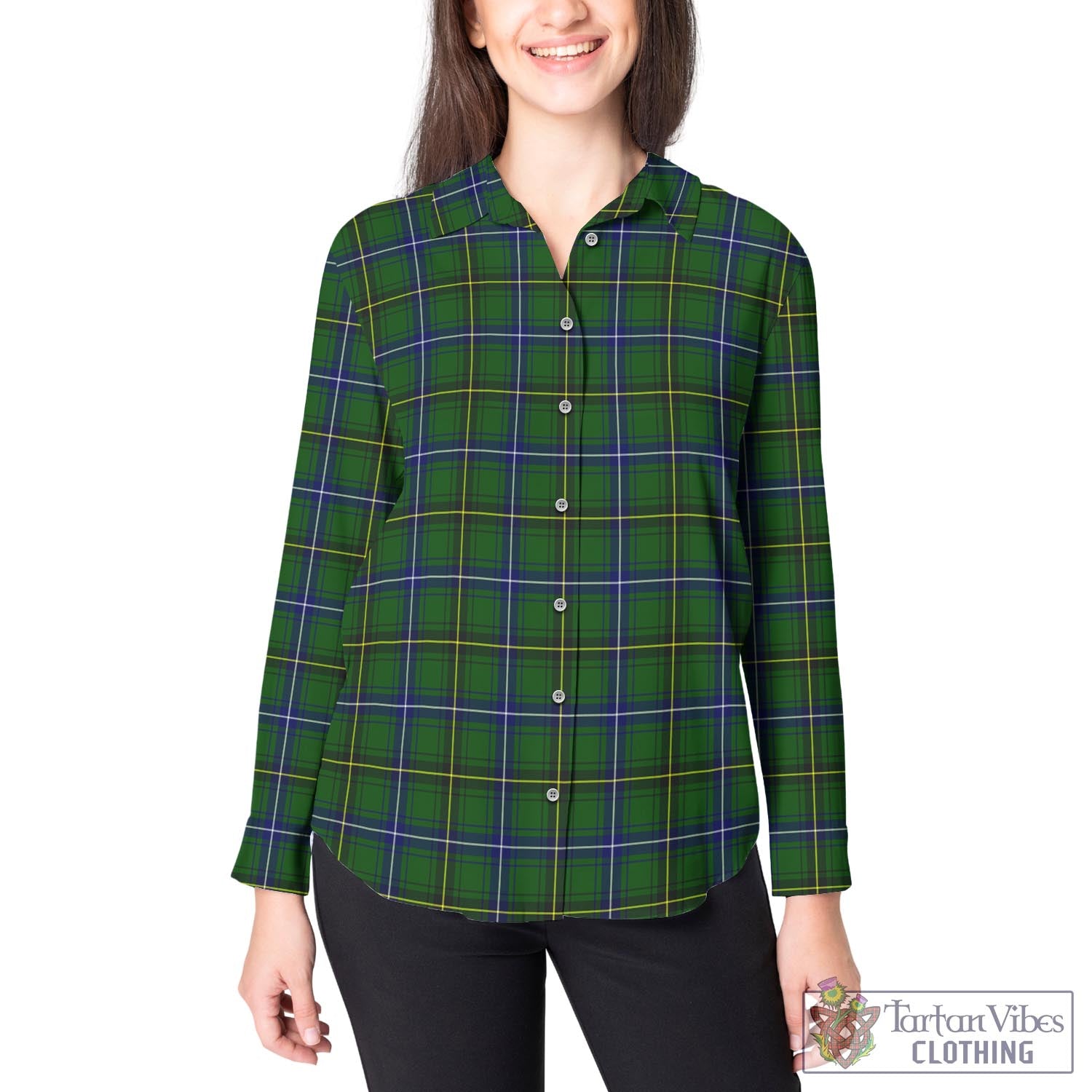 Henderson Modern Tartan Womens Casual Shirt