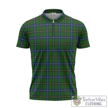 Henderson Tartan Zipper Polo Shirt