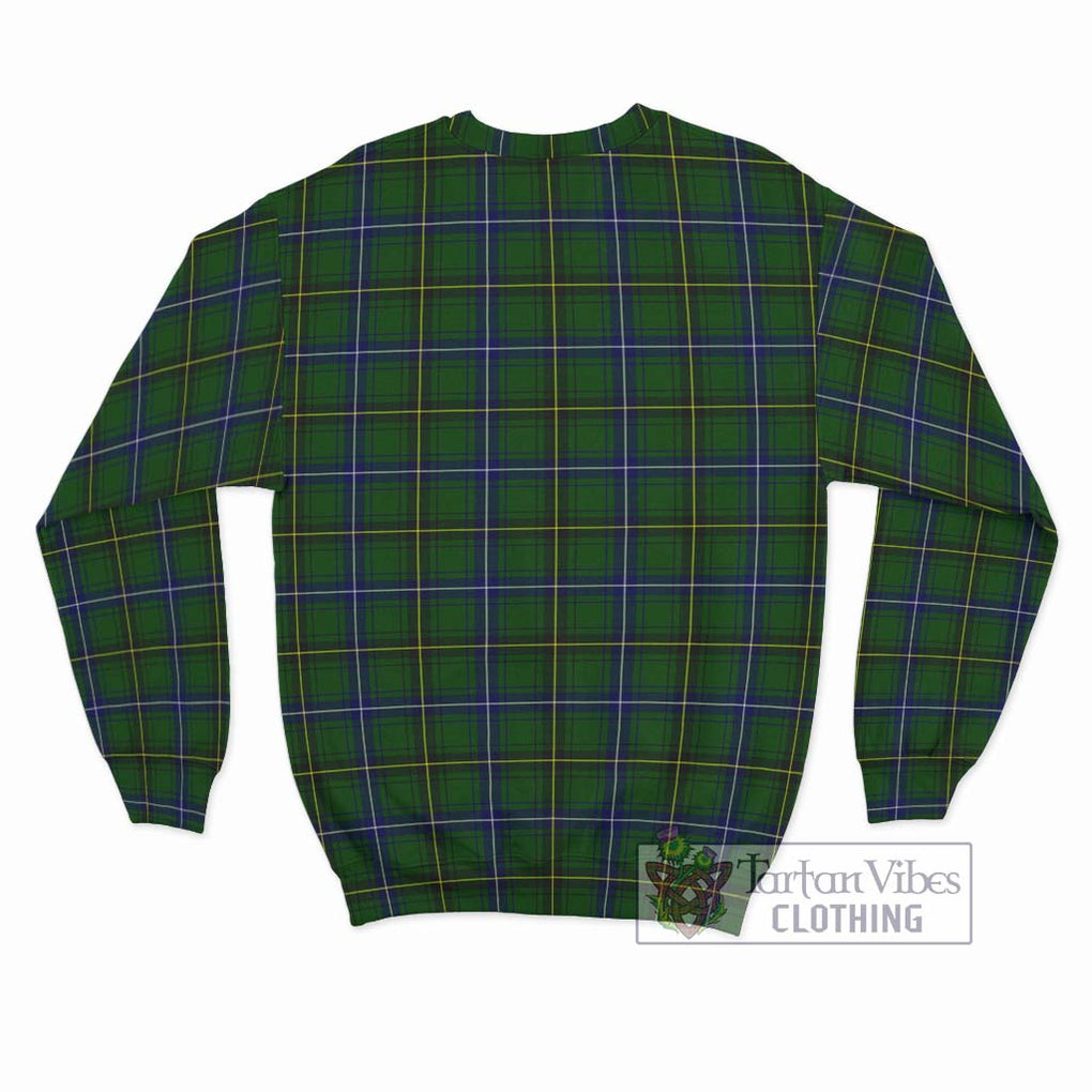 Henderson Tartan Sweatshirt with Family Crest DNA In Me Style - Tartanvibesclothing Shop