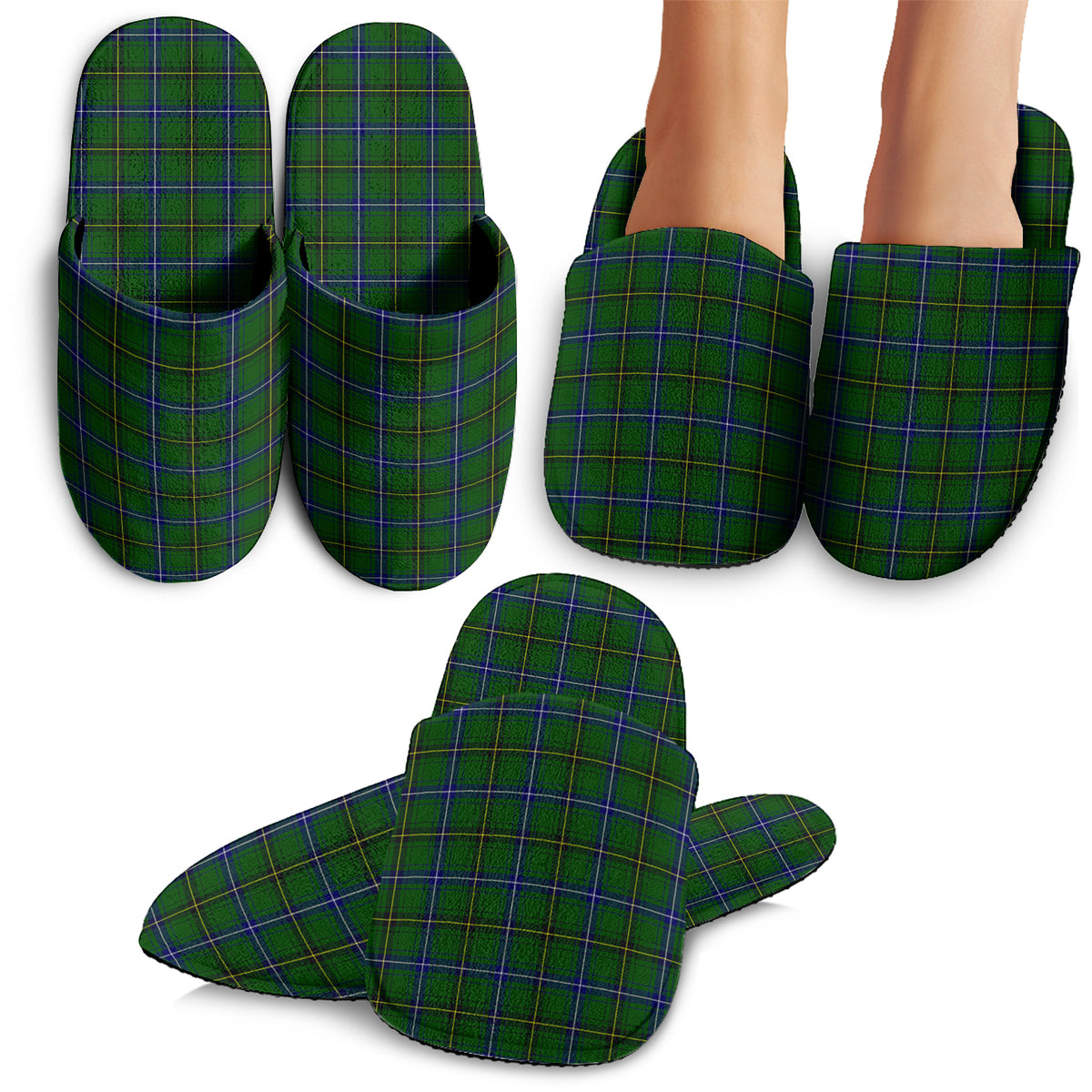 Henderson Tartan Home Slippers - Tartan Vibes Clothing