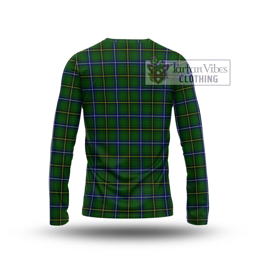 Henderson Tartan Long Sleeve T-Shirt with Family Crest DNA In Me Style - Tartanvibesclothing Shop