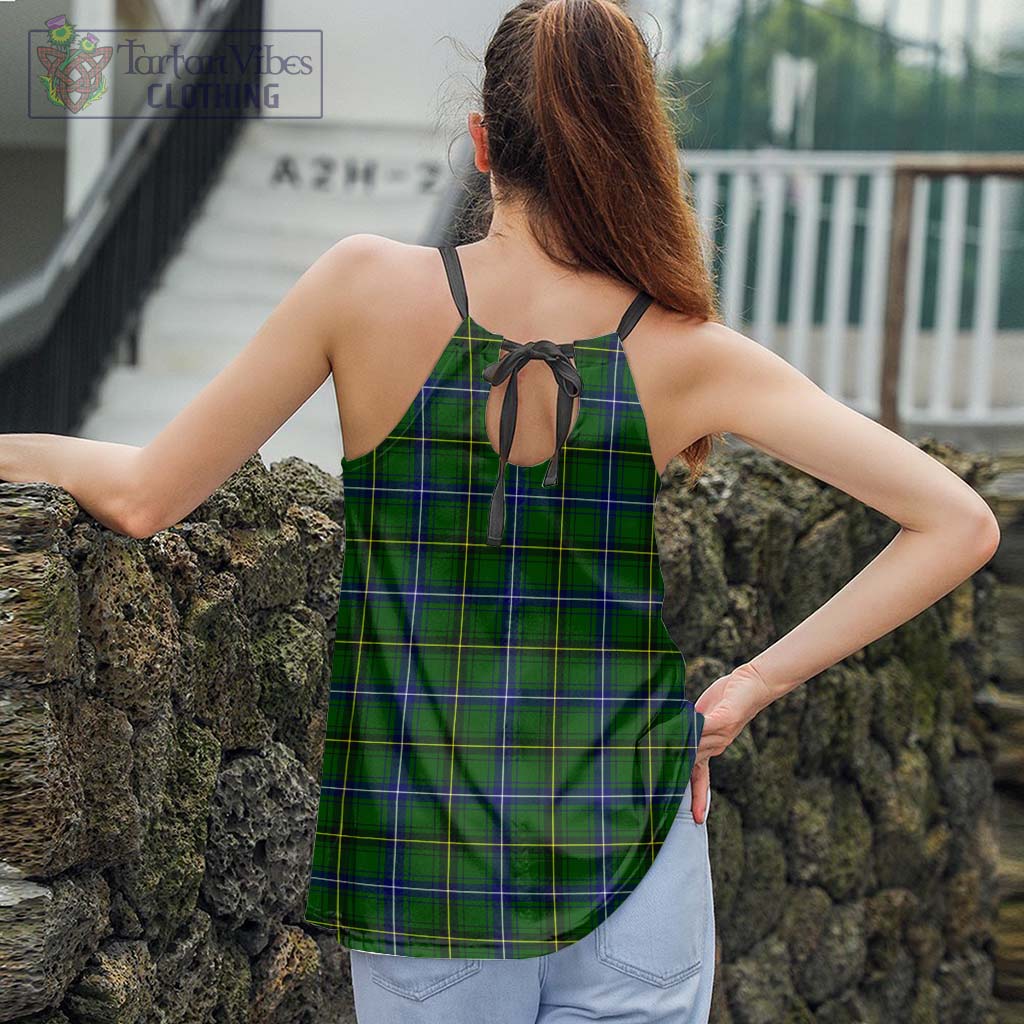 Tartan Vibes Clothing Henderson Modern Tartan Loose Halter Neck Camisole