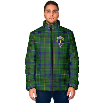 Henderson Tartan Padded Jacket with Family Crest