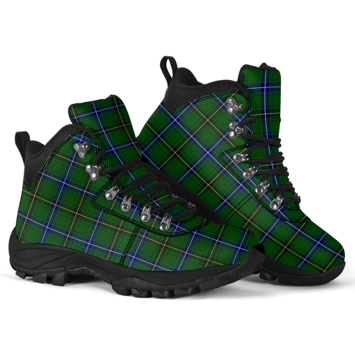 Henderson Modern Tartan Alpine Boots - Tartanvibesclothing