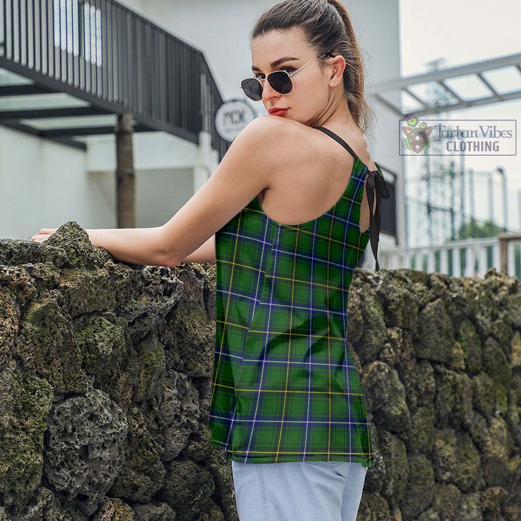 Tartan Vibes Clothing Henderson Modern Tartan Loose Halter Neck Camisole