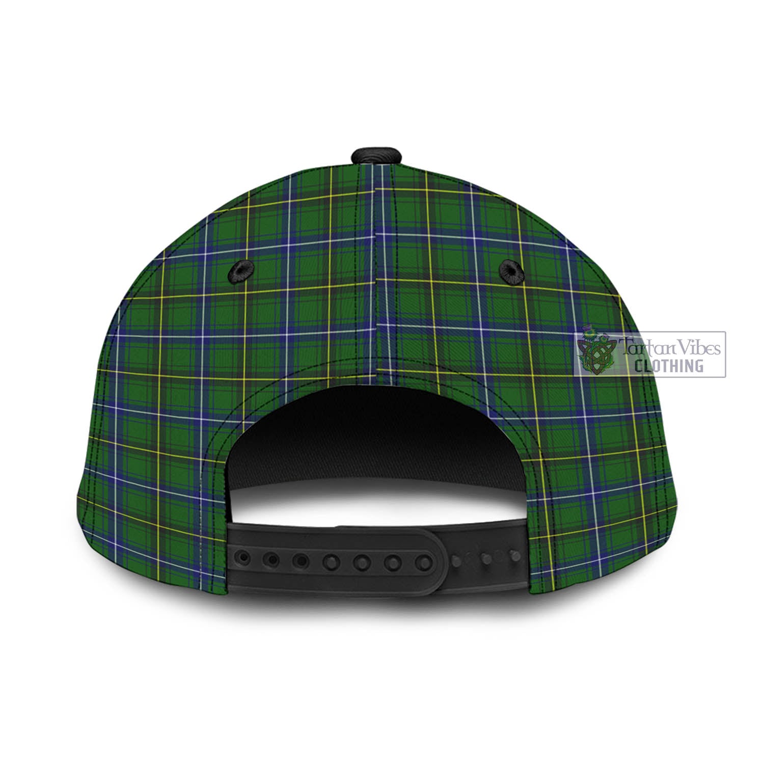 Tartan Vibes Clothing Henderson Modern Tartan Classic Cap with Family Crest In Me Style