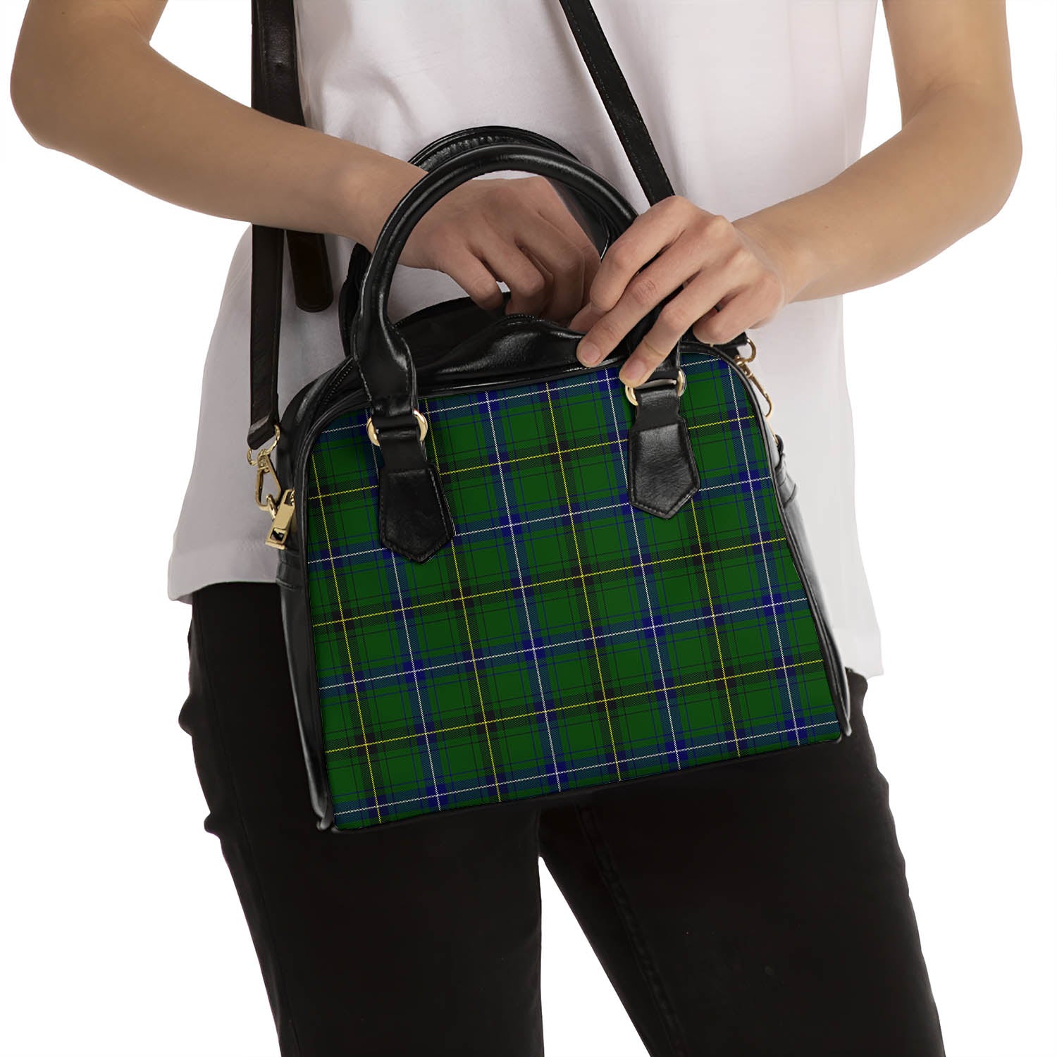 Henderson Modern Tartan Shoulder Handbags - Tartanvibesclothing