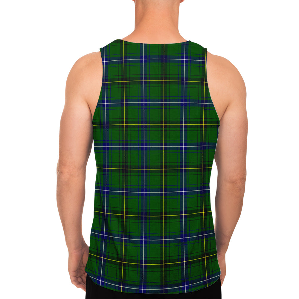 henderson-modern-tartan-mens-tank-top-with-family-crest