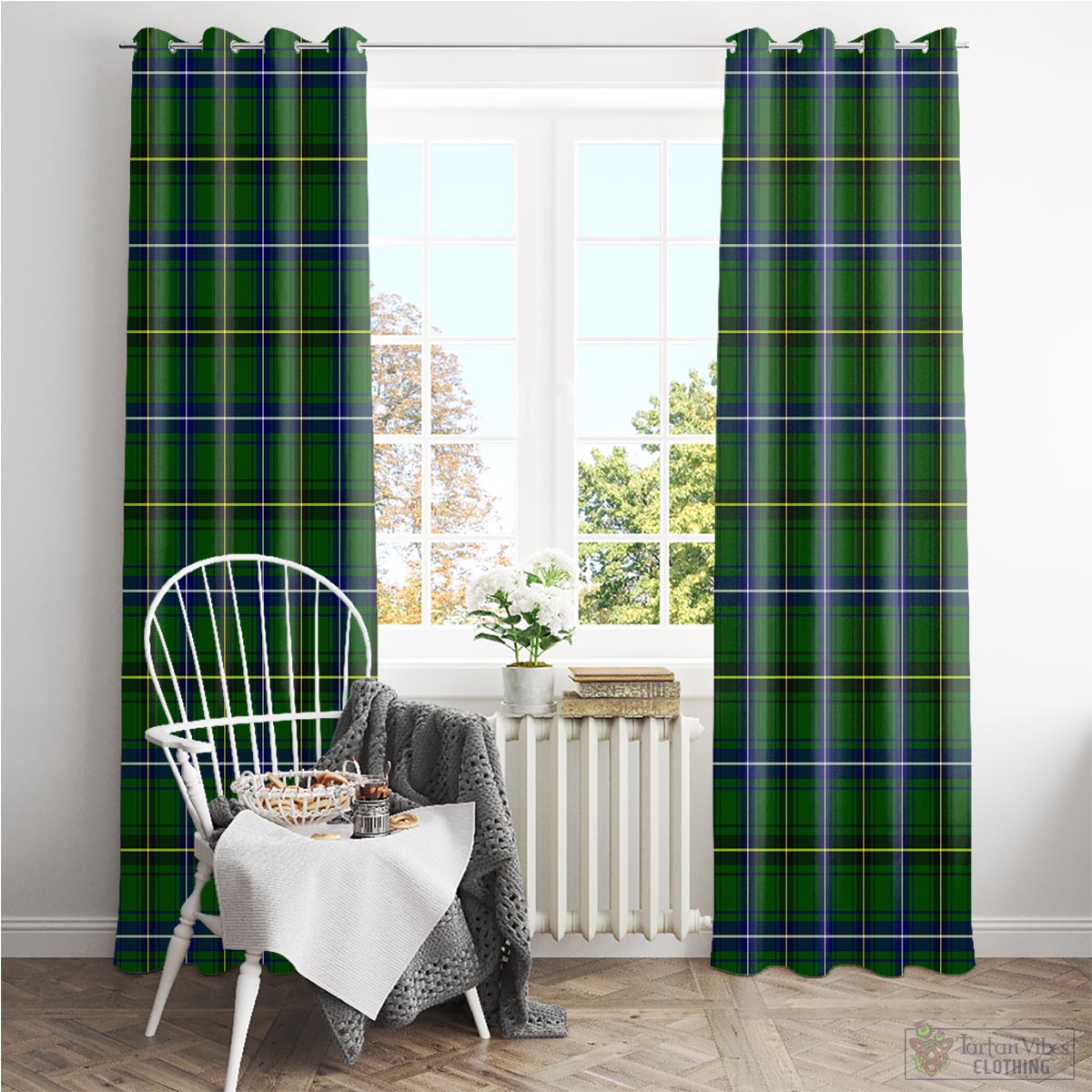 Henderson Modern Tartan Window Curtain