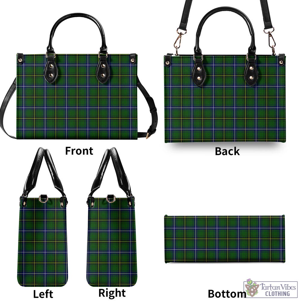 Tartan Vibes Clothing Henderson Modern Tartan Luxury Leather Handbags