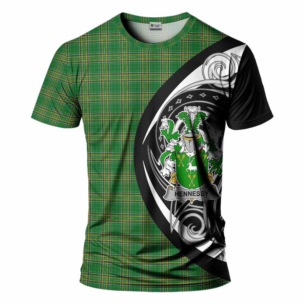 Hennessy Irish Clan T-Shirt Celtic Circle Style Kid's Shirt - Tartan Vibes Clothing