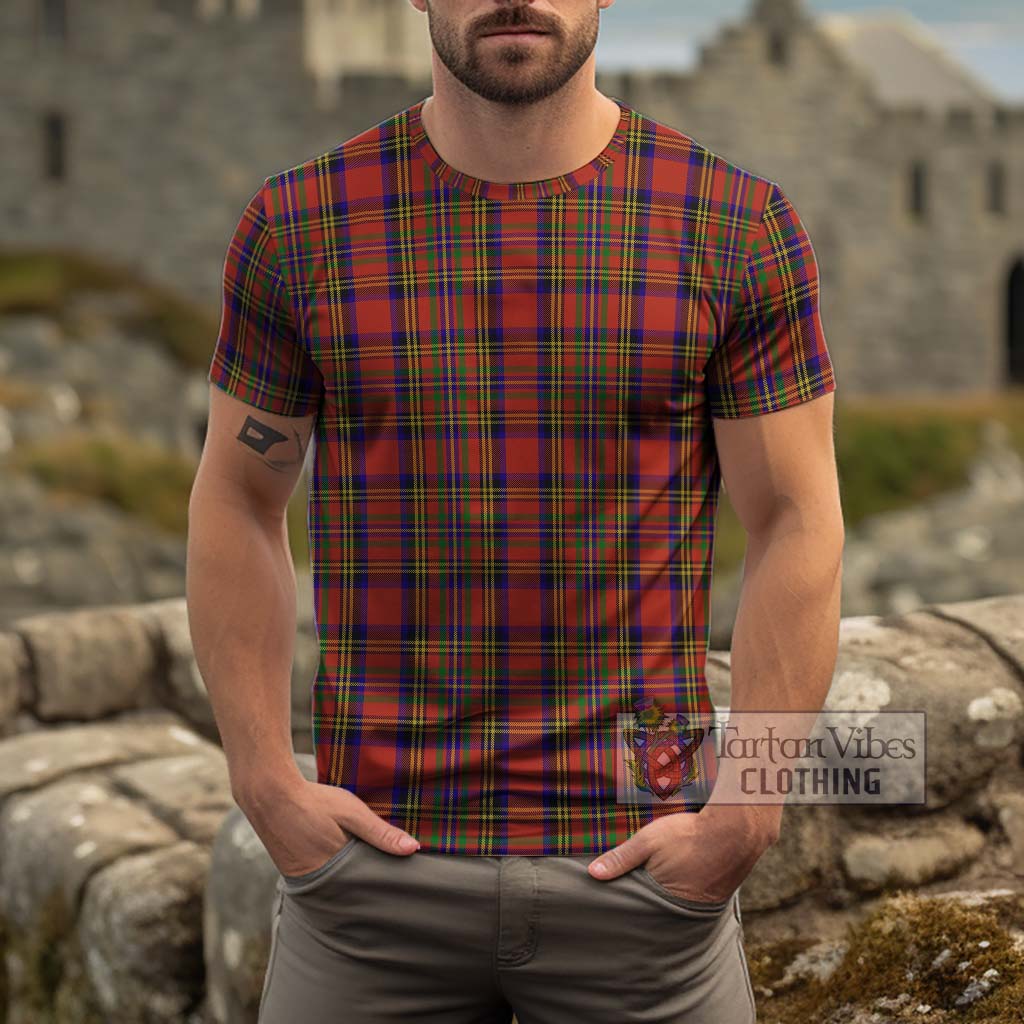 Hepburn Tartan Cotton T-Shirt Men's Shirt - Tartanvibesclothing Shop