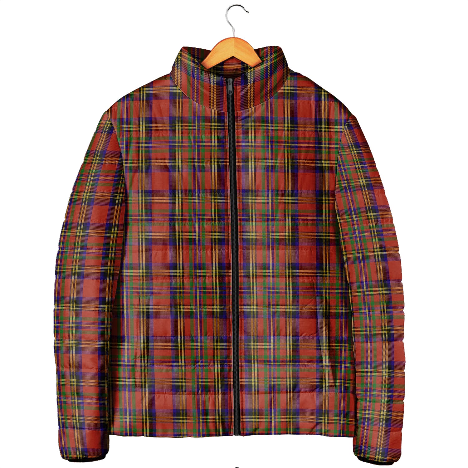 Hepburn Tartan Padded Jacket Men's Padded Jacket - Tartan Vibes Clothing