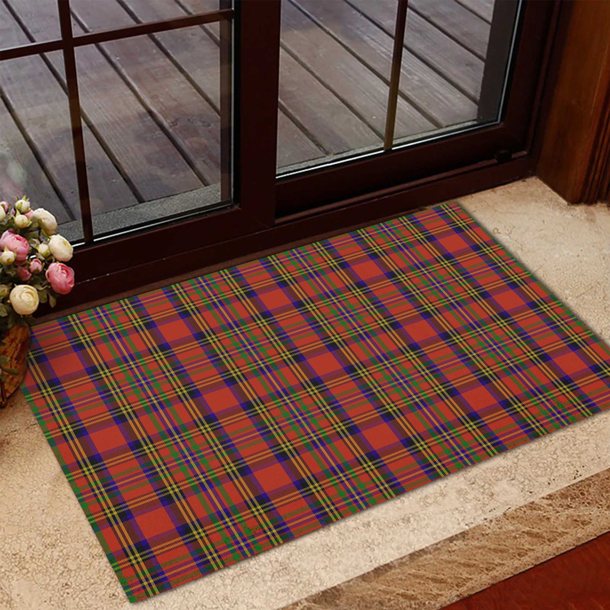 Hepburn Tartan Rubber Doormat L 60*90cm - Tartan Vibes Clothing
