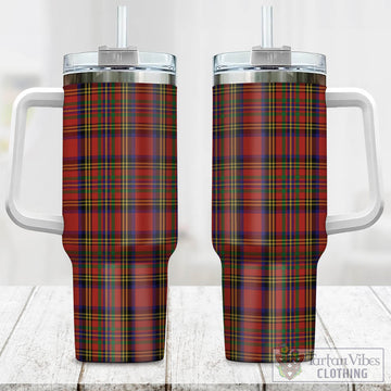 Hepburn Tartan Tumbler with Handle One Size 40 OZ - Tartan Vibes Clothing