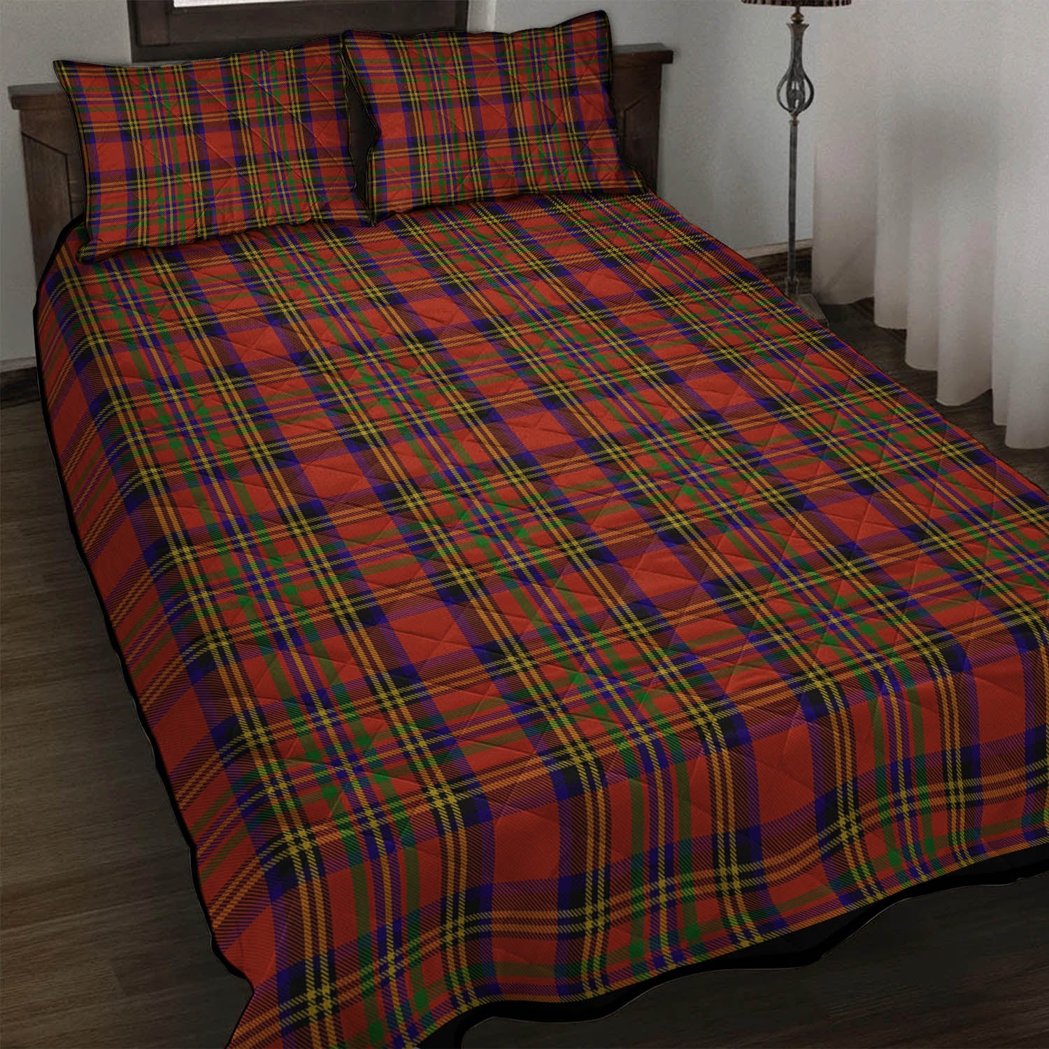 Hepburn Tartan Quilt Bed Set - Tartan Vibes Clothing