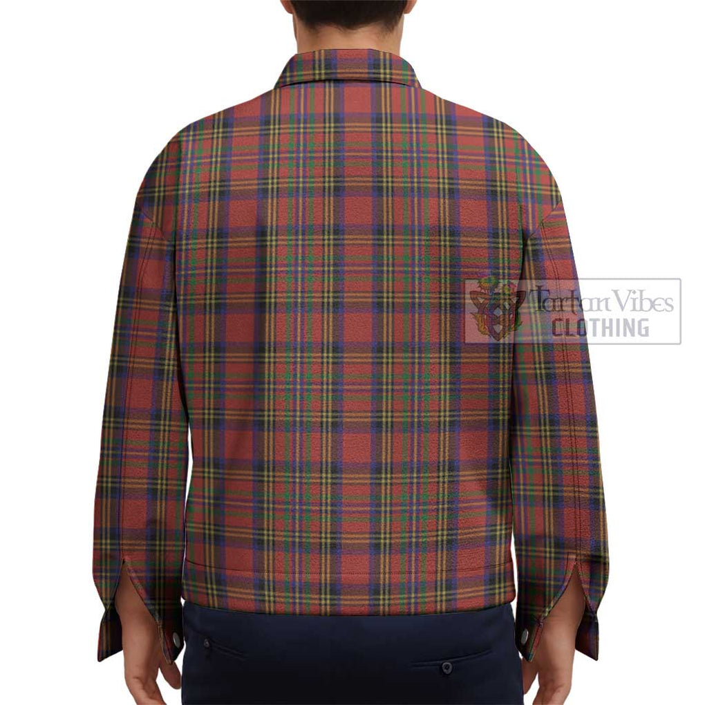 Hepburn Tartan Unisex Lapel Cotton Jacket - Tartan Vibes Clothing