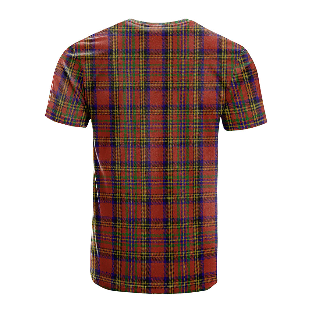 Hepburn Tartan T-Shirt with Family Crest - Tartan Vibes Clothing