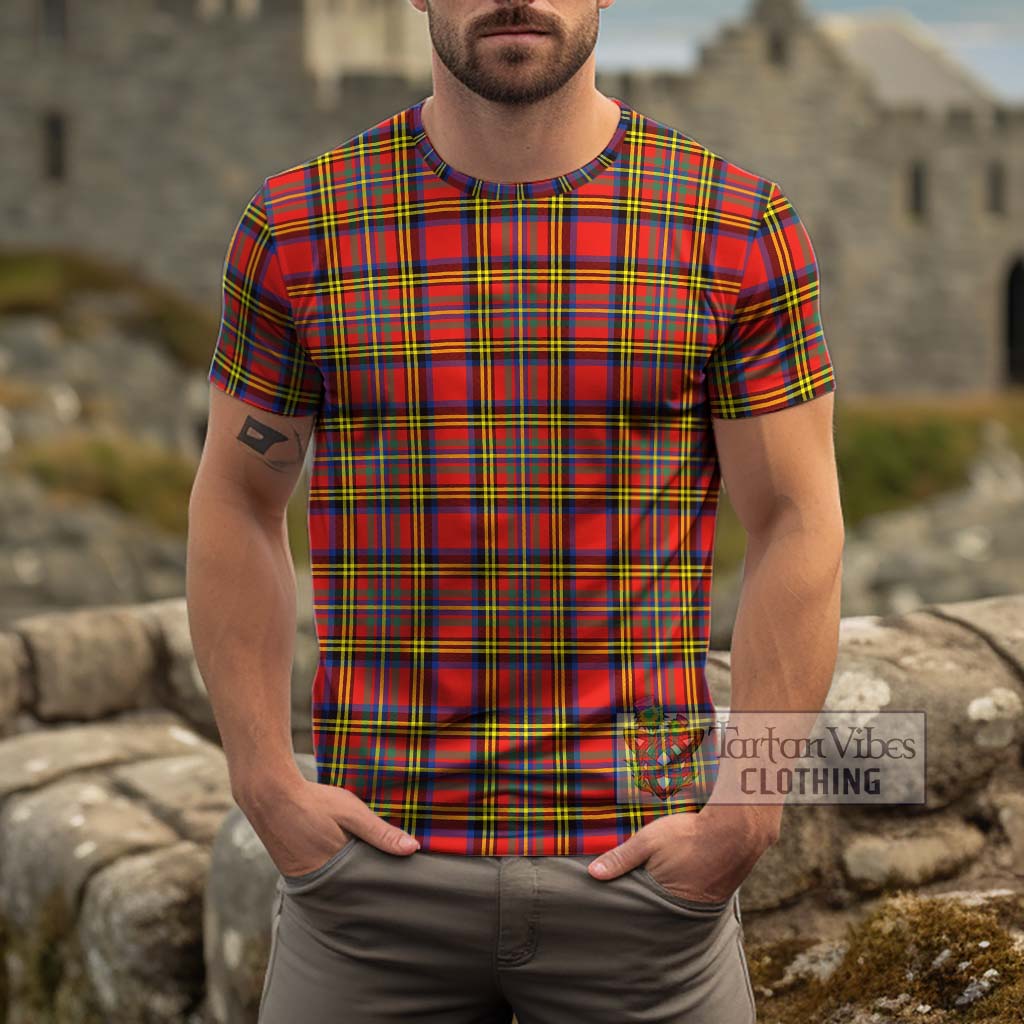 Hepburn Ancient Tartan Cotton T-Shirt Men's Shirt - Tartanvibesclothing Shop