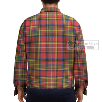 Hepburn Ancient Tartan Unisex Lapel Cotton Jacket