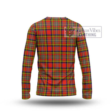 Hepburn Ancient Tartan Long Sleeve T-Shirt with Family Crest DNA In Me Style