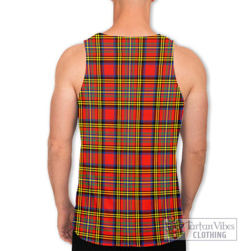 Hepburn Ancient Tartan Men's Tank Top with Family Crest DNA In Me Style