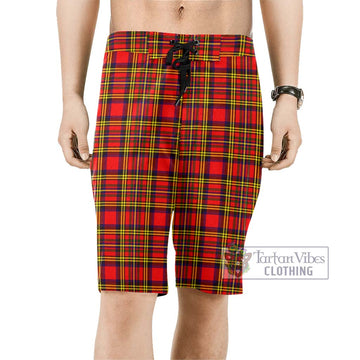 Hepburn Modern Tartan Men's Board Shorts