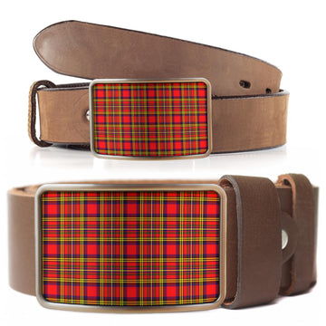 Hepburn Modern Tartan Belt Buckles