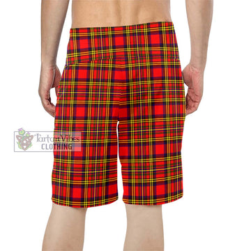 Hepburn Modern Tartan Men's Board Shorts