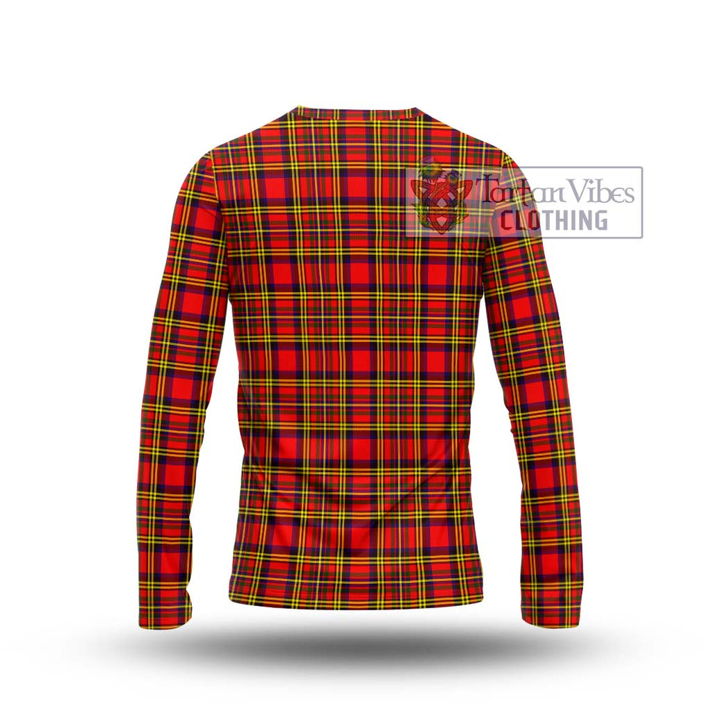 Hepburn Modern Tartan Long Sleeve T-Shirt with Family Crest DNA In Me Style - Tartanvibesclothing Shop