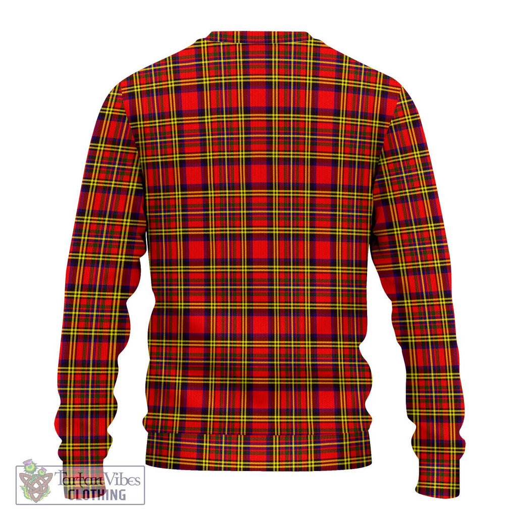 Hepburn Modern Tartan Knitted Sweater with Family Crest DNA In Me Style - Tartanvibesclothing Shop