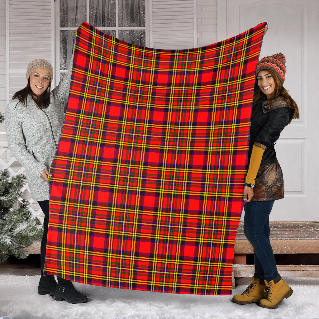 Tartan Vibes Clothing Hepburn Modern Tartan Blanket