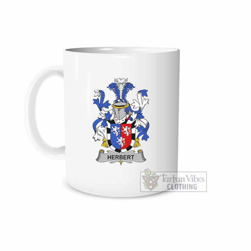 Herbert Irish Clan Coat of Arms Ceramic Mug