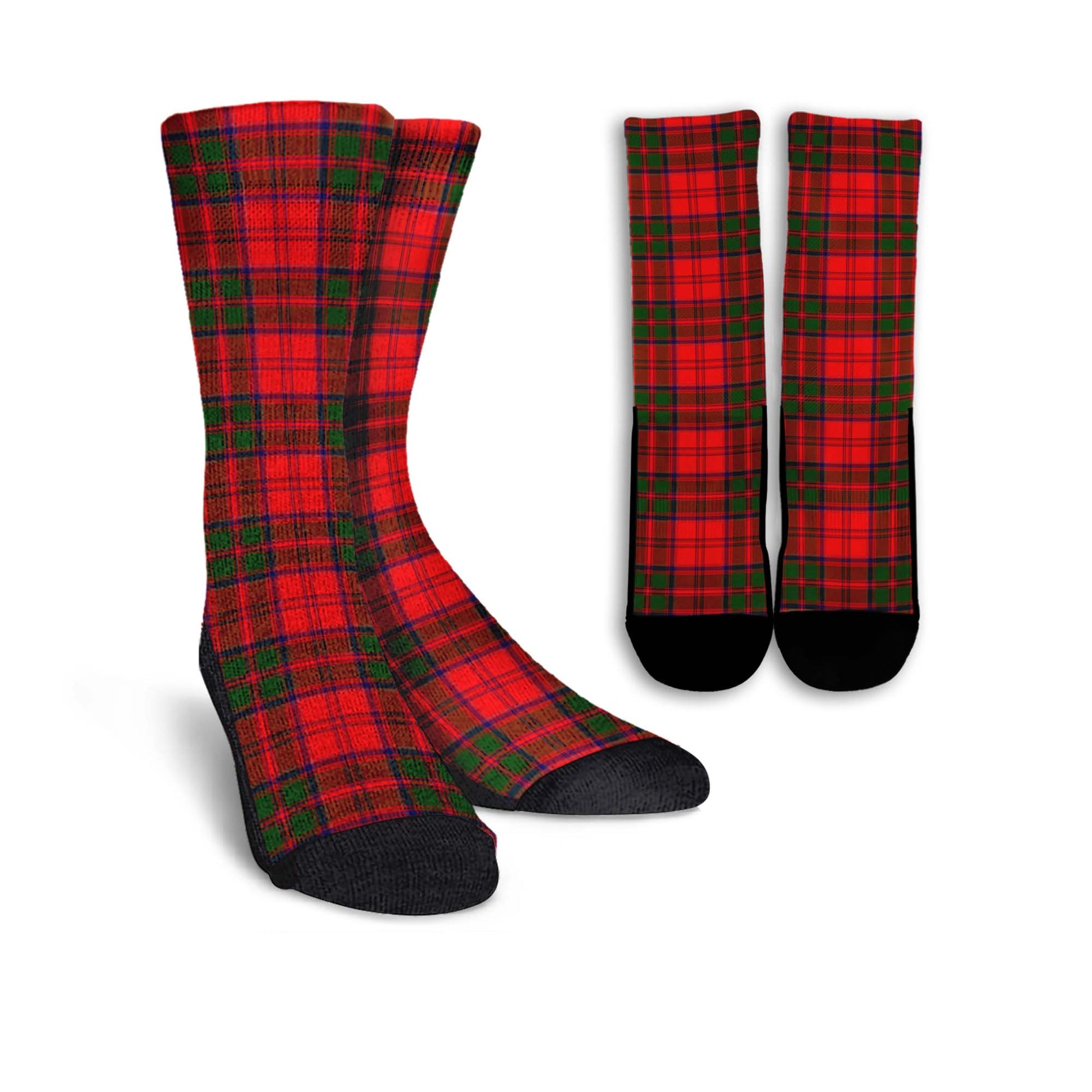 Heron Tartan Crew Socks - Tartanvibesclothing