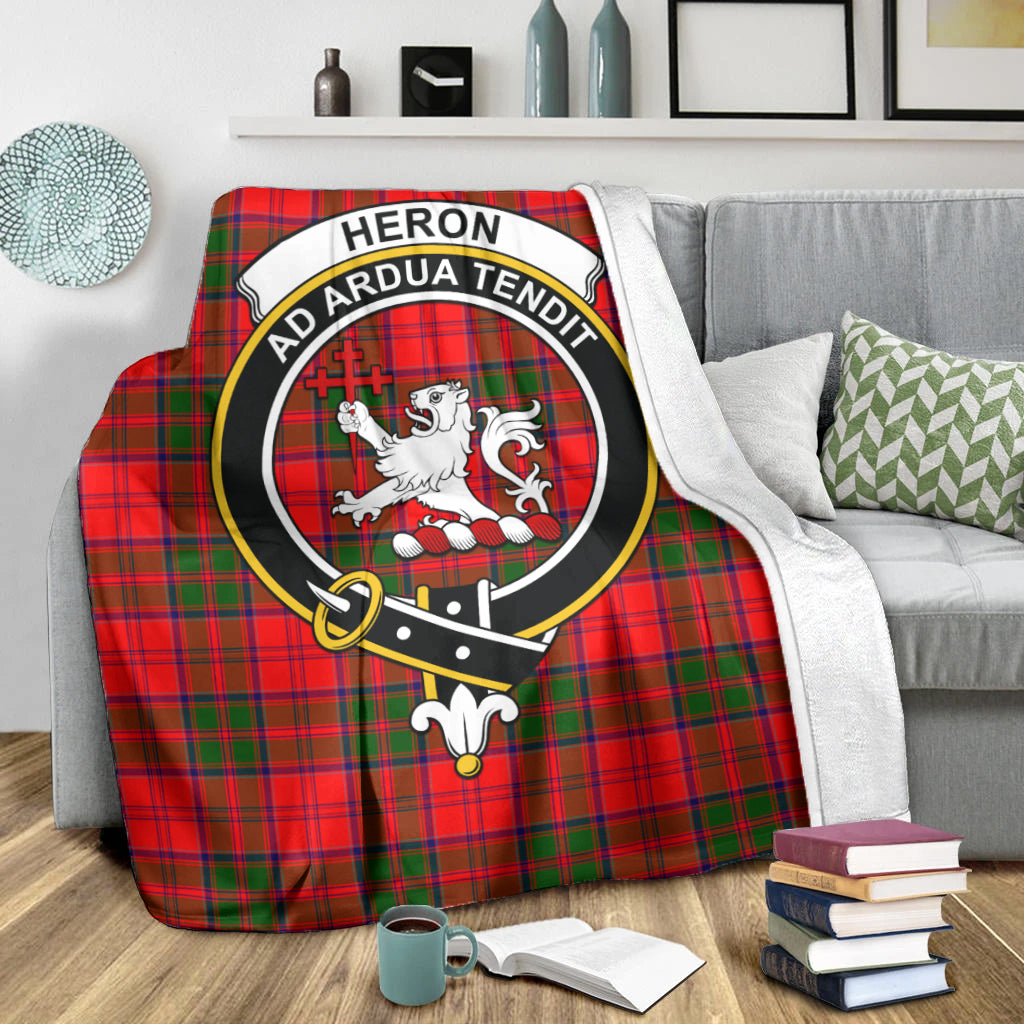 heron-tartab-blanket-with-family-crest