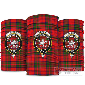 Heron Tartan Neck Gaiters, Tartan Bandanas, Tartan Head Band with Family Crest