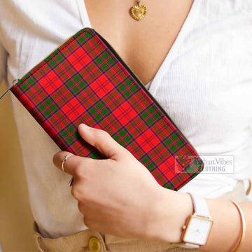 Heron Tartan Women's Leather Wallet - Tartan Vibes Clothing