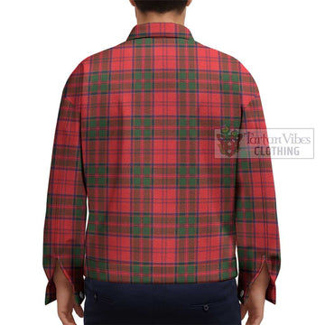 Heron Tartan Unisex Lapel Cotton Jacket