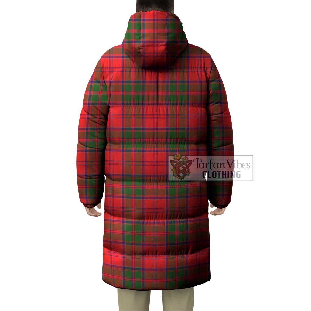 Tartan Vibes Clothing Heron Tartan Long Down Jacket