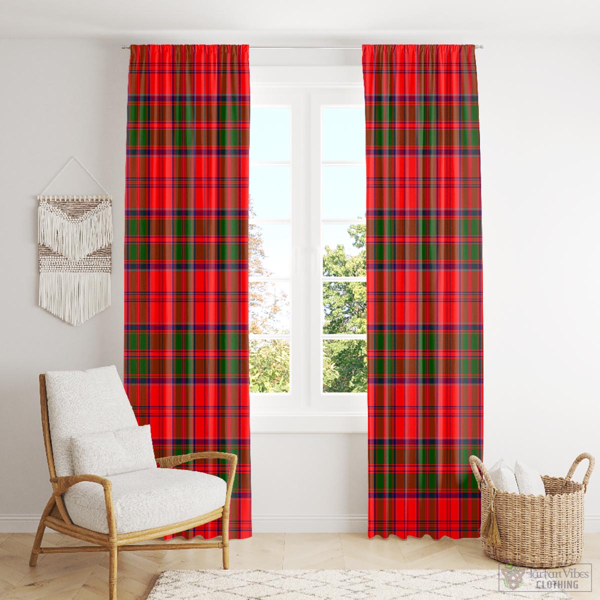 Heron Tartan Window Curtain