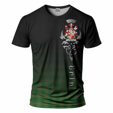 Hewson Irish Clan T-Shirt with Coat of Arms Erin Go Bragh Celtic Inspired Kid's Shirt - Tartan Vibes Clothing