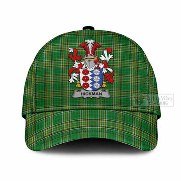 Hickman Irish Clan Tartan Classic Cap with Coat of Arms