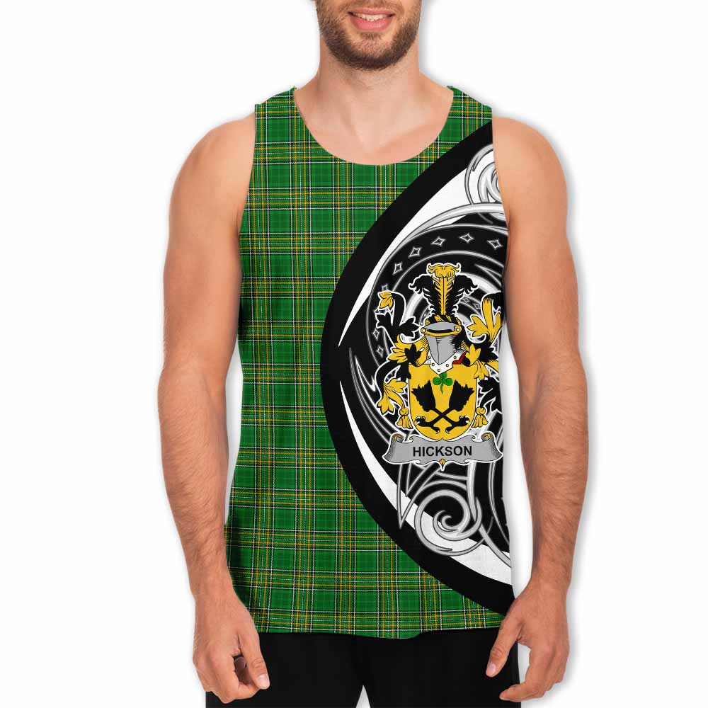 Hickson Irish Clan Men's Tank Top Celtic Circle Style Men - Tartan Vibes Clothing